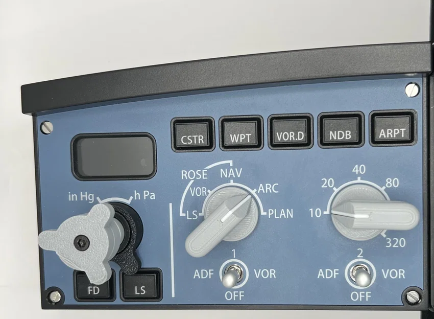 Núm xoay tùy chỉnh WinCtrl (Winwing) cho Engine Selector hoặc EFIS ND Map - Image 3