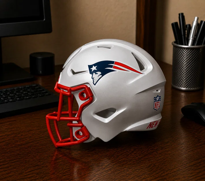 Mũ bảo hiểm bóng bầu dục New England Patriots - Image 1