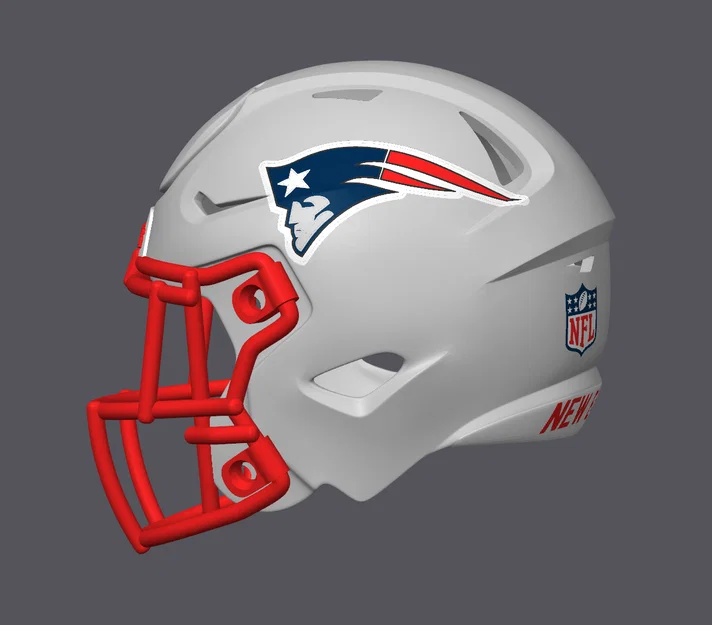 Mũ bảo hiểm bóng bầu dục New England Patriots - Image 2