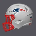 Mũ bảo hiểm bóng bầu dục New England Patriots - Thumbnail 2