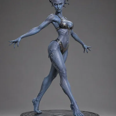 Mô hình SciFi Bikini 002 - Nhân vật nữ giả tưởng sắc sảo