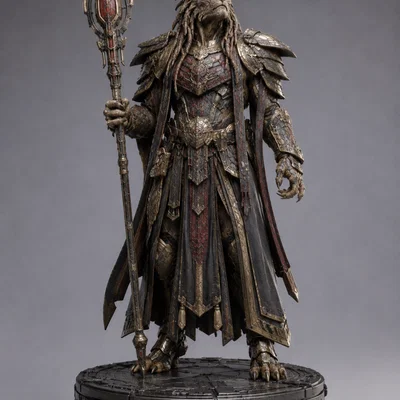 Mô hình chiến binh SciFi ấn tượng (SciFi Figure 002) cho in 3D