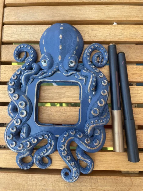 Ốp Công Tắc Trang Trí Hình Con Kraken - Image 3