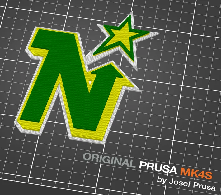 Logo đội Minnesota North Stars - Image 3