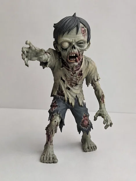 Mô hình Zombie trang trí kinh dị in 3D siêu chi tiết - Image 1