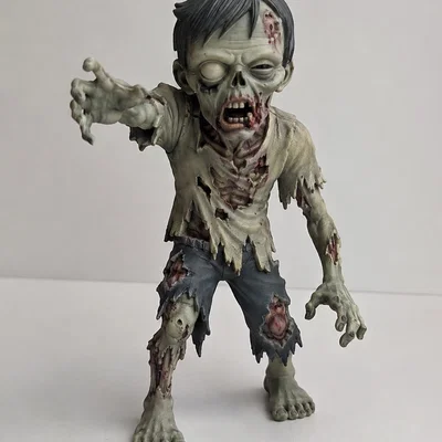 Mô hình Zombie trang trí kinh dị in 3D siêu chi tiết