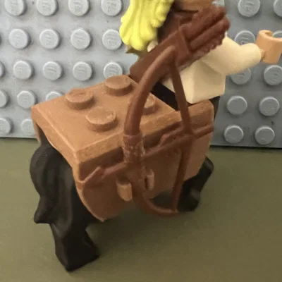 Bộ giáp lưng đa năng cho Lego Centaur tích hợp kẹp giữ phụ kiện