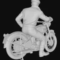 Mô hình 3D Marlon Brando huyền thoại trong phim The Wild One - Thumbnail 3