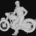 Mô hình 3D nhân vật Marlon Brando trong phim The Wild One - Thumbnail 2