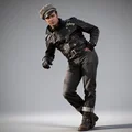 Mô hình 3D nhân vật Marlon Brando trong phim The Wild One - Thumbnail 4