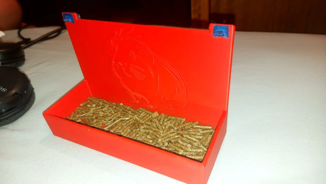 Máng ăn cho bọ ú (Guinea Pig Feeder) gắn chuồng in 3D - Image 3