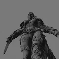 File STL Nữ Chiến Binh Elf | Nữ Chiến Binh Tộc Elf Quyến Rũ | Mô Hình Resin Chi Tiết Cao - Thumbnail 3
