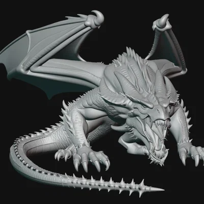 Mô hình rồng chiến Dragon 2 đầy uy lực cho người đam mê in 3D