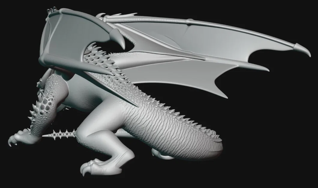 Mô hình rồng chiến Dragon 2 đầy uy lực cho người đam mê in 3D - Image 3