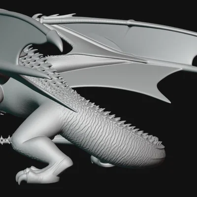 Mô hình rồng chiến Dragon 2 đầy uy lực cho người đam mê in 3D