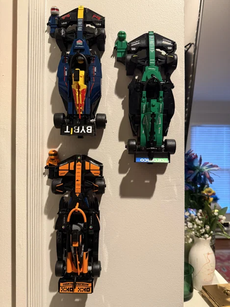 Giá treo tường cho LEGO Speed Champions (Sử dụng vít hoặc Command Strips) - Image 8