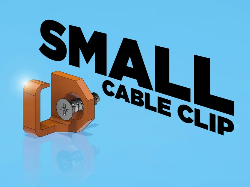 Kẹp giữ dây cáp nhỏ gọn (Small Cable Clip) - Image 1