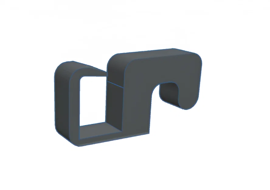 Kẹp treo dây cáp cho bảng lỗ IKEA Skadis - Tự in 3D đơn giản - Image 2