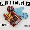 10 IN 1 Fidget V3 - Mẫu fidget đa năng nhỏ gọn hơn - Thumbnail 1
