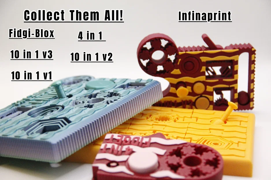 10 IN 1 Fidget V3 - Mẫu fidget đa năng nhỏ gọn hơn - Image 4