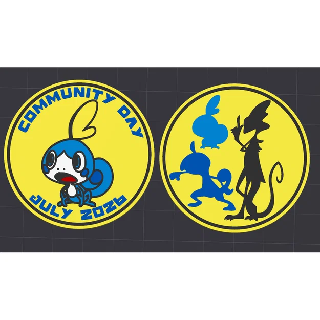 Đồng xu Pokemon Go Community Day #120 - Sobble - Image 1