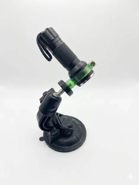 Ngàm gắn đèn pin 36mm cho giá đỡ điện thoại - Phụ kiện in 3D tiện ích - Image 1