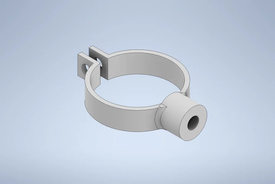 Ngàm gắn đèn pin 36mm cho giá đỡ điện thoại - Phụ kiện in 3D tiện ích - Image 2