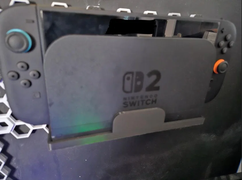 Giá treo tường Honeycomb cho Nintendo Switch 2 Dock - Image 1