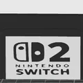 Giá đỡ gắn tường cho Nintendo Switch 2 - Tùy chỉnh 3D độc đáo - Thumbnail 1