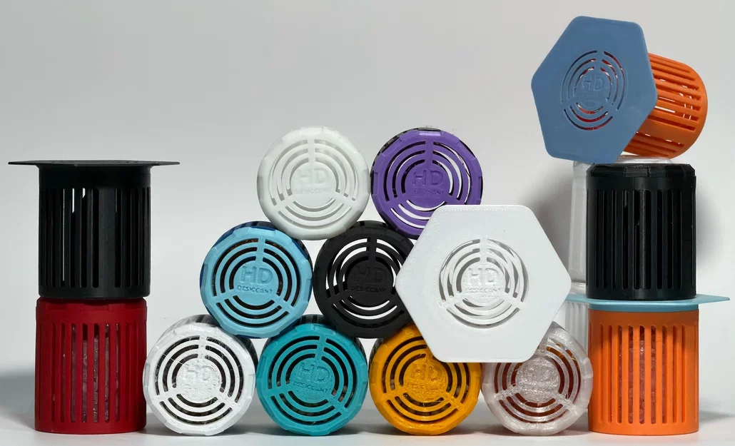 HD desiccant holder - Hộp đựng hạt hút ẩm thông minh và tùy chỉnh - Image 1