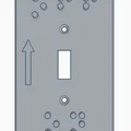 Mặt nạ công tắc đèn Braille hỗ trợ người khiếm thị - Thumbnail 1