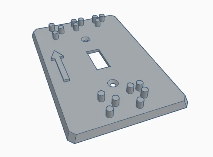 Mặt nạ công tắc đèn Braille hỗ trợ người khiếm thị - Image 2