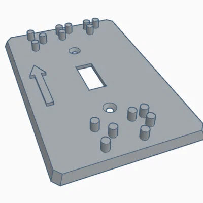 Mặt nạ công tắc đèn Braille hỗ trợ người khiếm thị