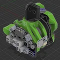 Ngàm gắn WWG2 NH36/EBB36 PUG với tay đòn rút gọn - Thumbnail 1