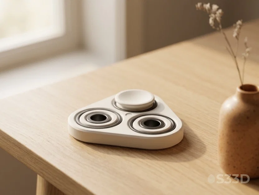 S33D - HALO - 04 - Fidget Spinner - Image 1