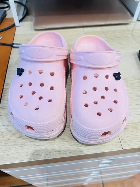 Phụ kiện trang trí Crocs hình Mickey in 3D dễ thương - Image 2