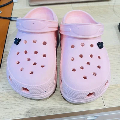 Phụ kiện trang trí Crocs hình Mickey in 3D dễ thương