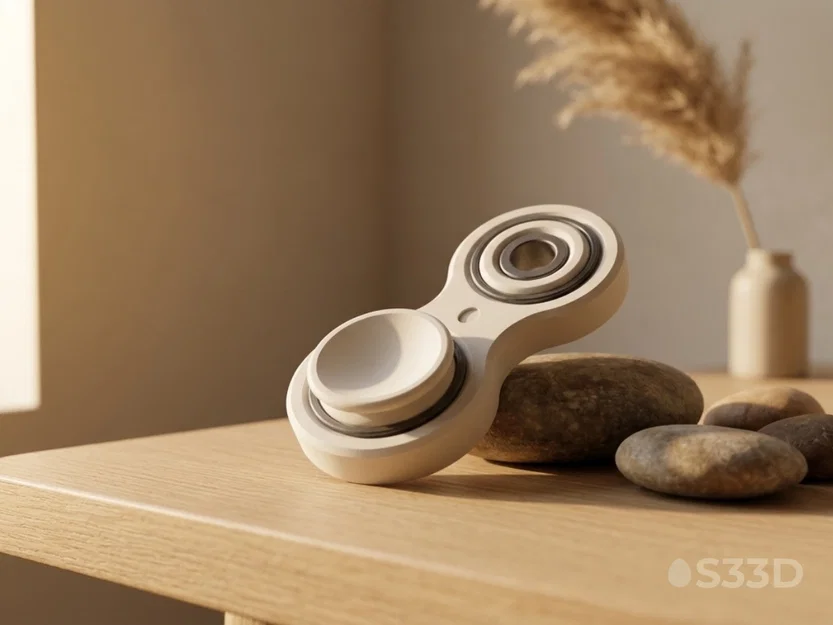 S33D - HALO - 02 - Fidget Spinner - Image 1