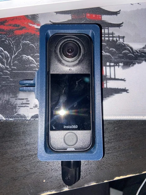 Ngàm gắn ngang Insta360 X4 Air cho chest rig - Image 3