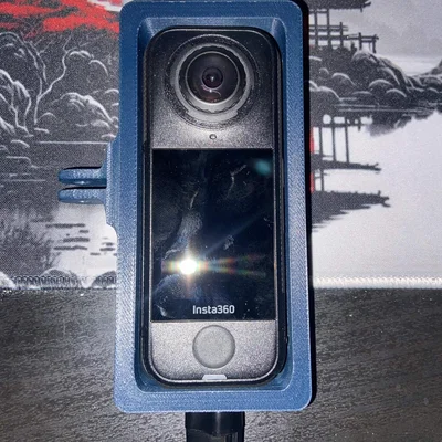 Ngàm gắn ngang Insta360 X4 Air cho chest rig