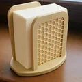 Khay đựng khăn giấy 3D họa tiết tổ ong hiện đại, in không cần support - Thumbnail 1