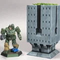 Mô hình tòa nhà phong cách Brutalist (Nhỏ) cho Alphastrike - Thumbnail 1