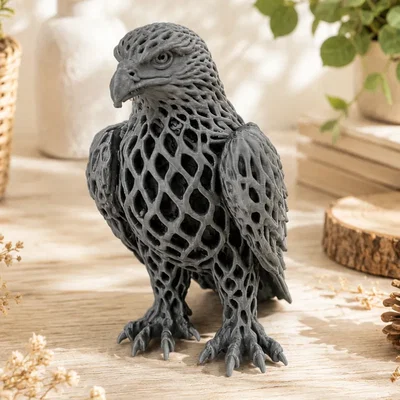 Đại bàng Voronoi Hùng vĩ - Mô hình in 3D chi tiết