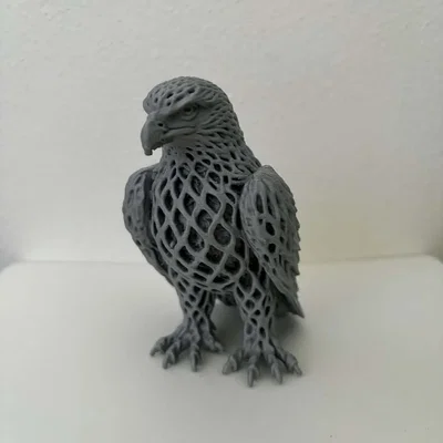 Đại bàng Voronoi Hùng vĩ - Mô hình in 3D chi tiết