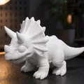 Mô hình khủng long Triceratops Chibi dễ thương – Chất lượng in chi tiết - Thumbnail 1