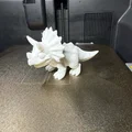 Mô hình khủng long Triceratops Chibi dễ thương – Chất lượng in chi tiết - Thumbnail 2