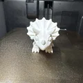 Mô hình khủng long Triceratops Chibi dễ thương – Chất lượng in chi tiết - Thumbnail 4