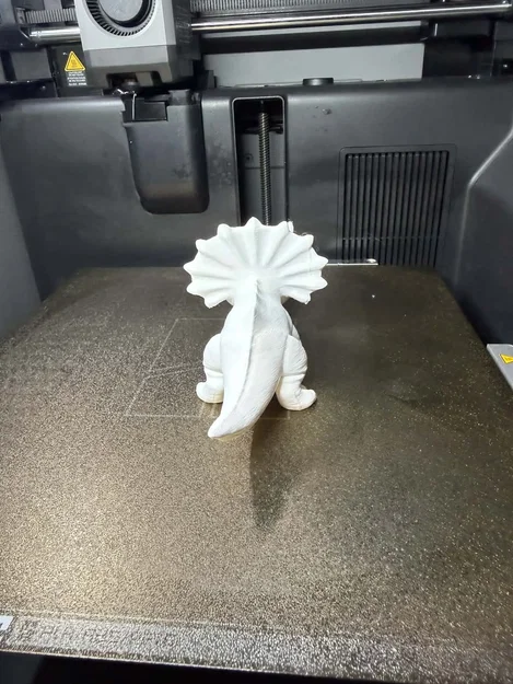 Mô hình khủng long Triceratops Chibi dễ thương – Chất lượng in chi tiết - Image 5