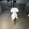 Mô hình khủng long Triceratops Chibi dễ thương – Chất lượng in chi tiết - Thumbnail 5