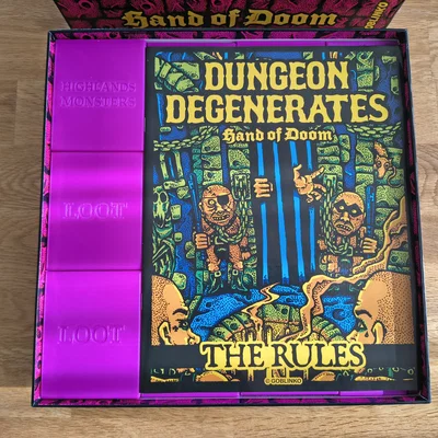 Dungeon Degenerates - All-In [Sleeved] - Piecekeeper Edition